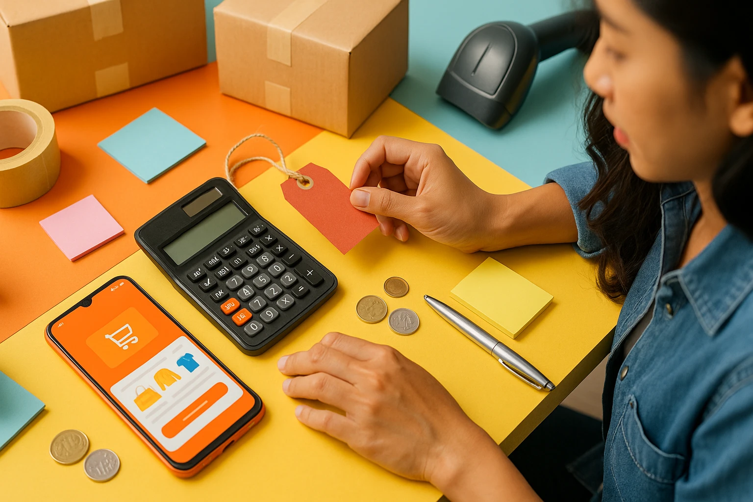 cara menghitung harga jual di shopee
