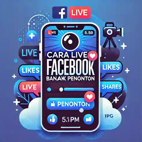 Cara Live Facebook Banyak Penonton