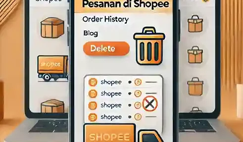 Cara Menghapus Riwayat Pesanan di Shopee