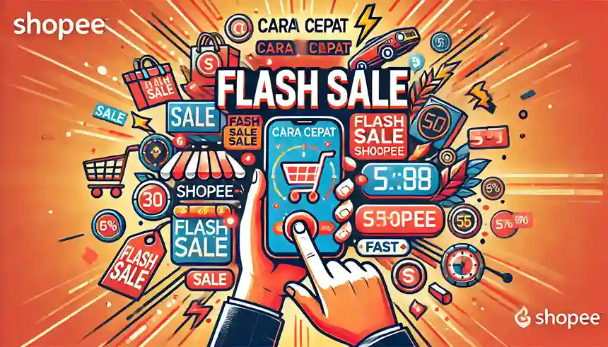 Cara Cepat Dapat Flash Sale Shopee