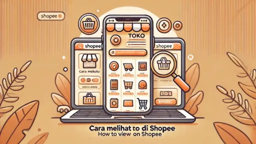 Cara Melihat Toko Kita di Shopee