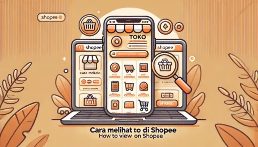 Cara Melihat Toko Kita di Shopee