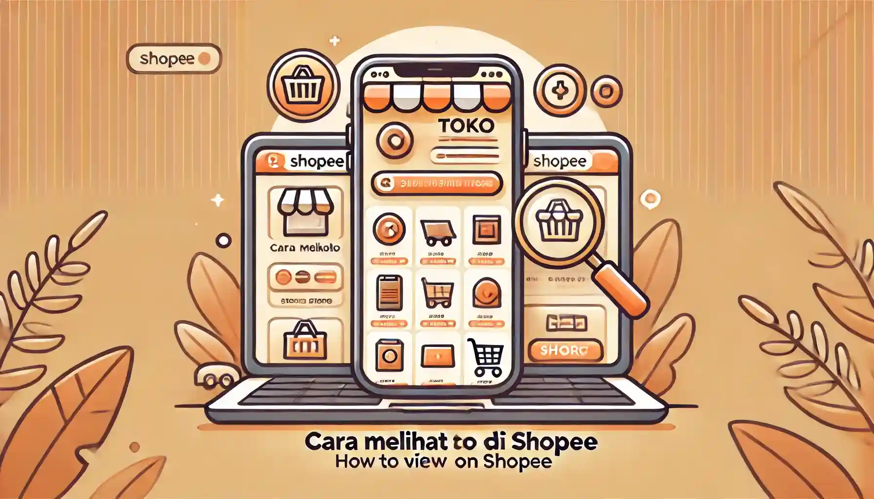 Cara Melihat Toko Kita di Shopee