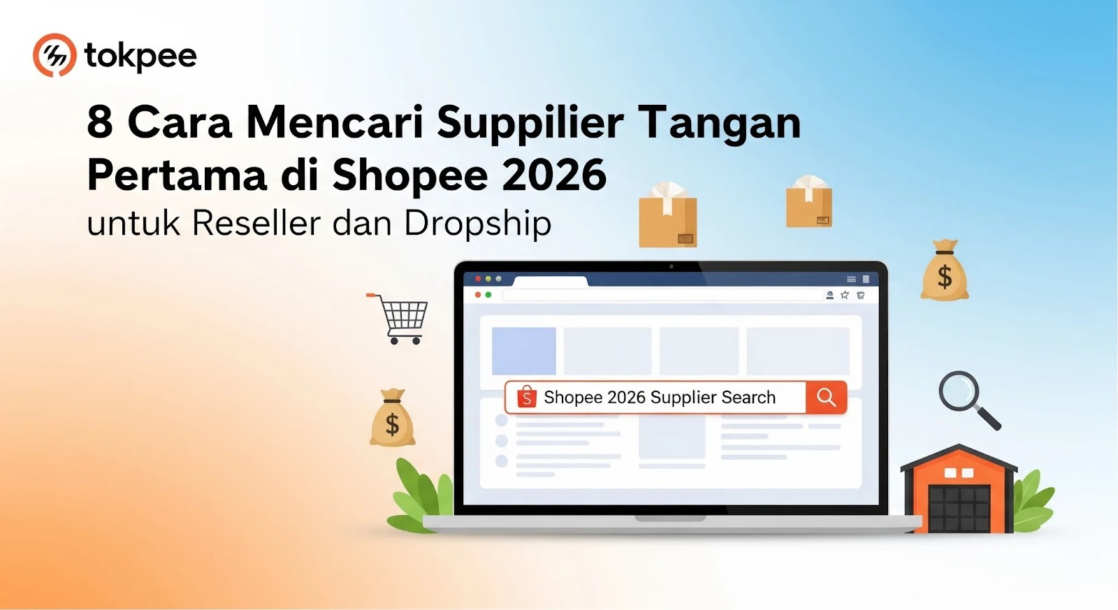 Cara Mencari Supplier Tangan Pertama di Shopee