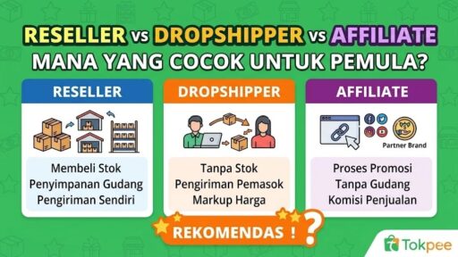 perbedaan reseller dropshipper dan affiliate