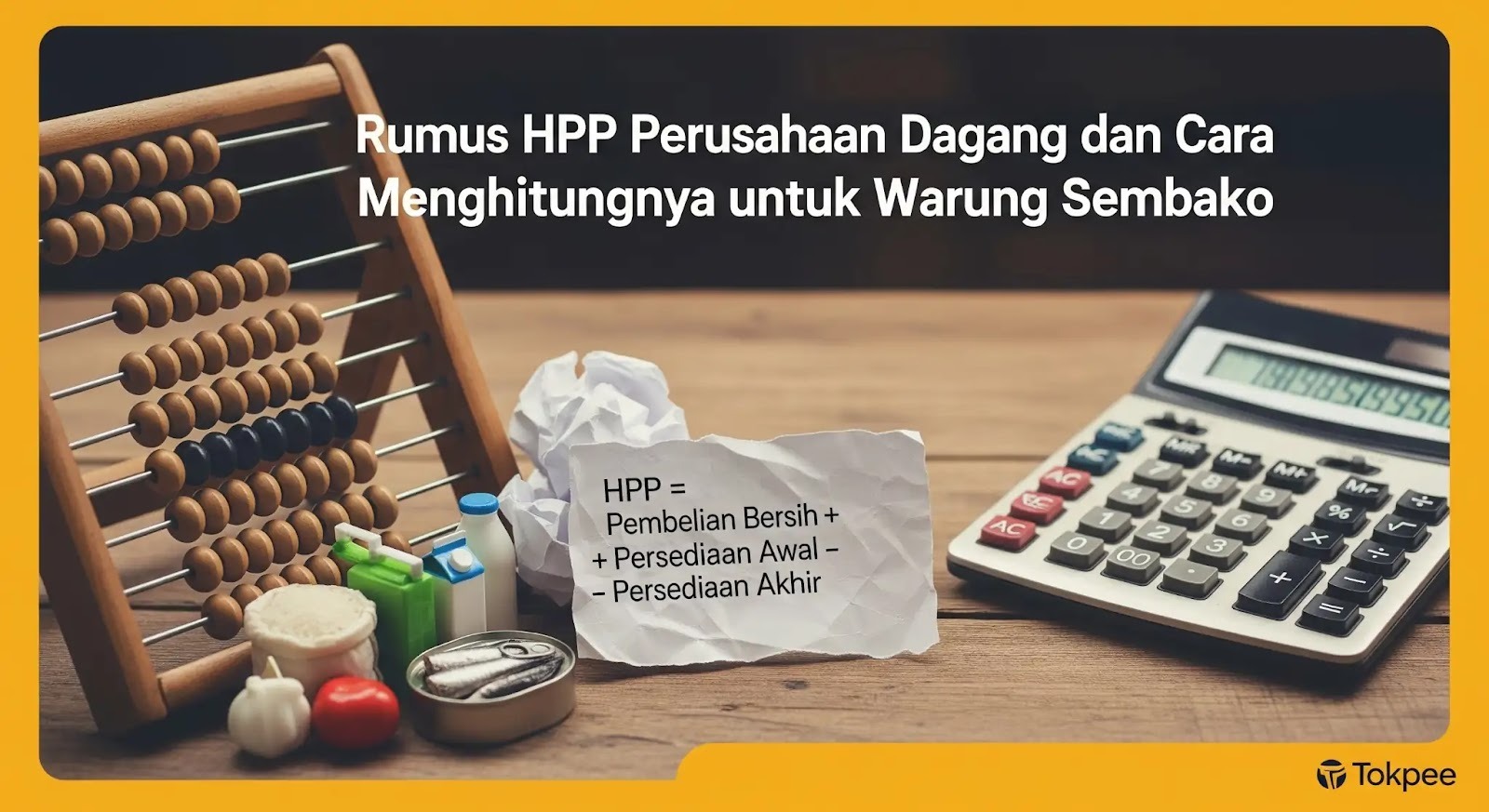 Rumus HPP Perusahaan Dagang