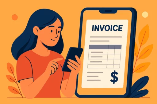 Cara Buat Invoice di HP