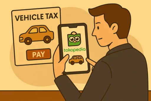 Cara Bayar Pajak Mobil di Tokopedia