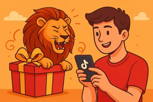 Gift Singa di TikTok Berapa Rupiah