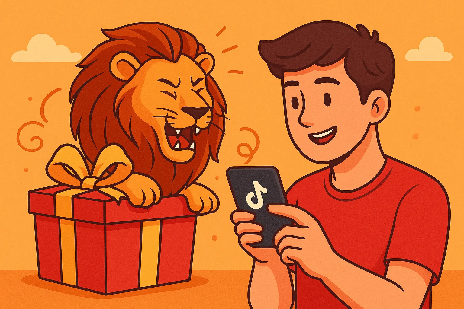 Gift Singa di TikTok Berapa Rupiah