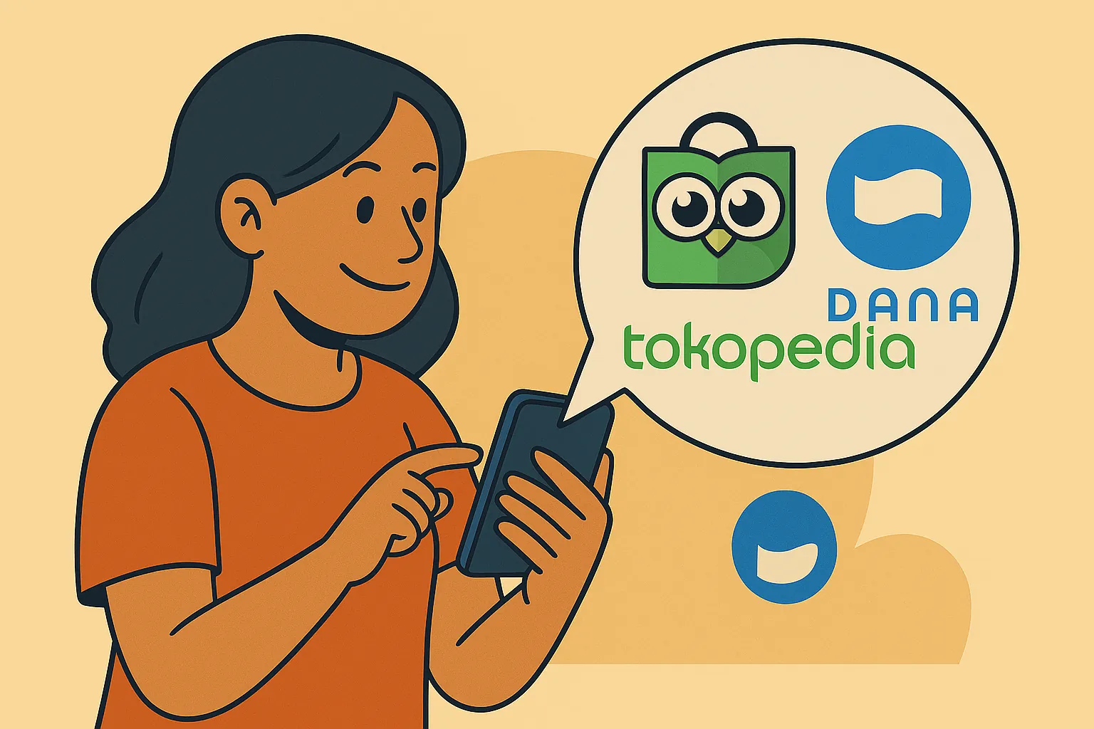 Cara Bayar Tokopedia Pakai DANA
