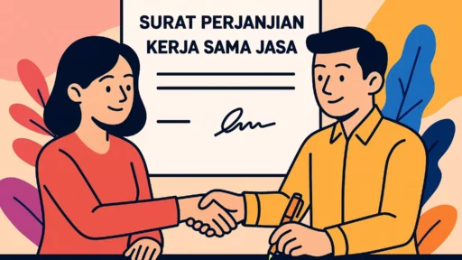 Contoh Surat Perjanjian Kerja Sama Jasa untuk Melindungimu dalam Bisnis