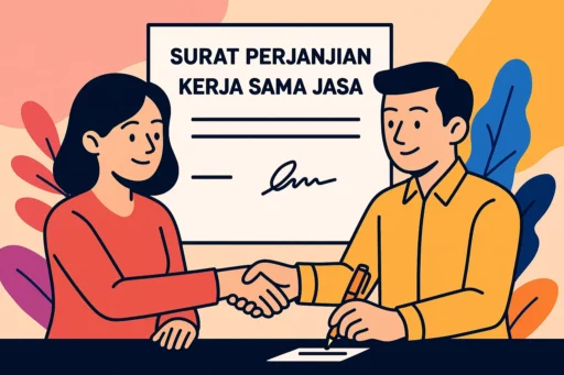 Contoh Surat Perjanjian Kerja Sama Jasa untuk Melindungimu dalam Bisnis
