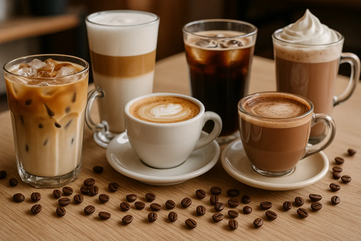 Nama-nama Minuman Cafe