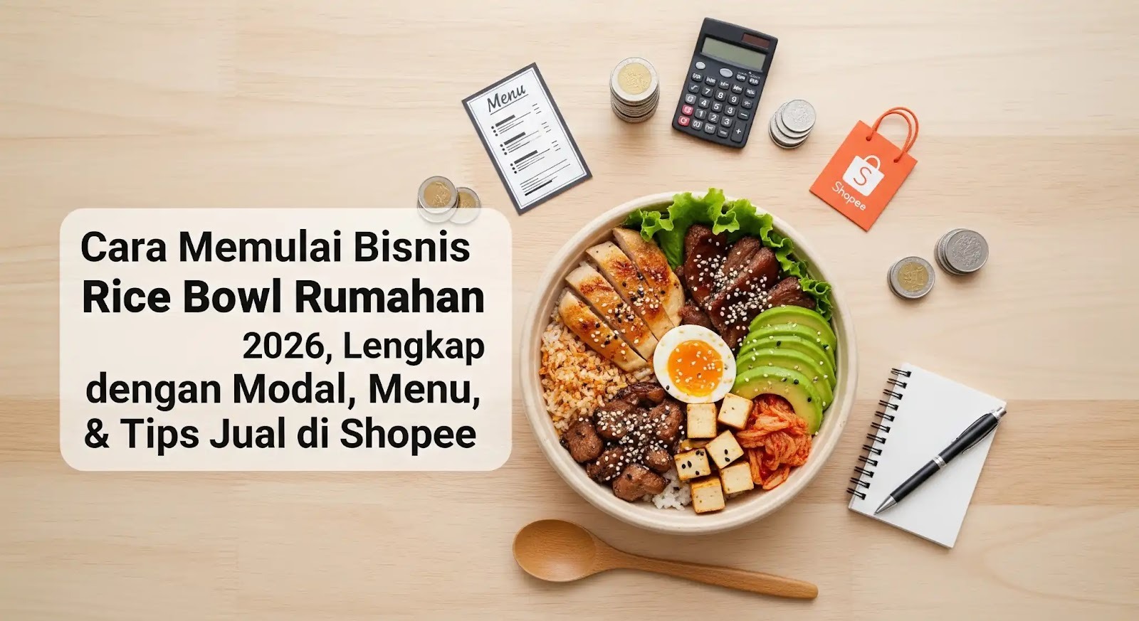 Cara Memulai Bisnis Rice Bowl Rumahan 2026