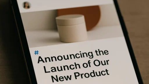 Ide Caption Launching Produk