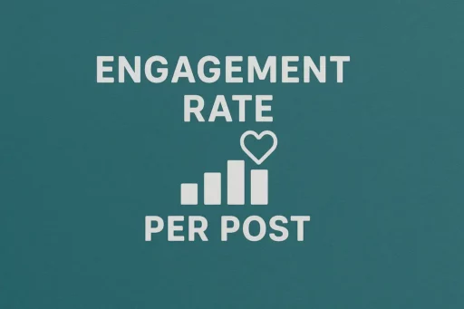 Cara Menghitung Engagement Rate Per Post
