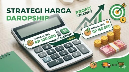 Cara Menentukan Harga Jual Dropship