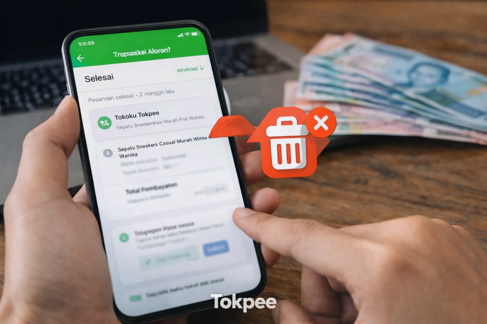 Cara Menghapus Riwayat Transaksi Tokopedia