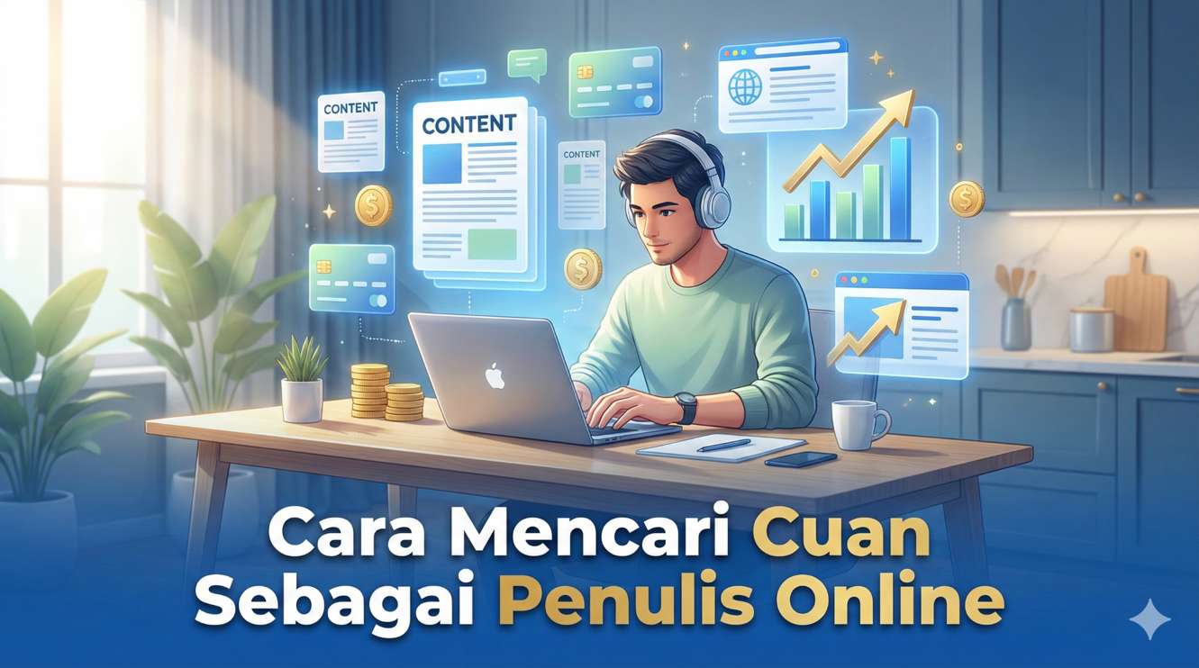 cara mencari cuan sebagai penulis online