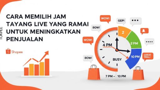 Cara Memilih Jam Tayang Shopee Live yang Ramai